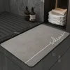 Tapetes de banho tapete de banheiro super absorvente antiderrapante lama diatomácea tapete de banheiro varanda tapete de cozinha moderno minimalista lavável tapete de entrada 230607