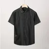 Men's Casual Shirts Men's Denim Short Sleeve Shirt XL 7XL 8XL 2023 Summer Thin Section Fashion Regular Fit Half Inch Men