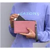 Card Holders Womens And Mens Portable Handbags Casual Street Mobile Phone Bag Drop Delivery Bags Lage Accessories Wallets Dhoo0