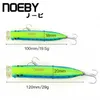 Aas Lokt NOEBY 100mm 120m topwater lokken Popper Zeevissen Lokken Top Water Hard Aas VMCSUGIURA Dreg Sterke Verleiding Lokt 230607