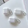 För Apple AirPods Pro 2 2nd Generation Airpod 3 PRO PRO Hörlurtillbehör Solid TPU Silikon Skydd Cover Cover Wireless Charging Stuffsäkert fodral