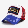Bonés de bola 2023 Lovers Moda Hiphop Snapback Boné Lady Mesh Sun Caps Summer Trucker Hats Man Cotton Baseball Hat 55-60cm J230608