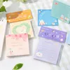 6 pacotes/lote Roaming Spring Mountain Island Series Cute Lovely Paper Message Bloco de notas