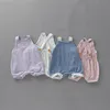 Pagliaccetti Abbigliamento estivo per neonati Tuta a righe Tuta senza maniche senza schienale Abbigliamento per neonate 0-3 anni