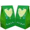 Подарочная упаковка Поверьте, что любовь - это сладкий день Святого Валентина, конфеты, бумажные сумки для дня рождения, вечеринка, лакомства, окрашенные Kraft 13x8x24cm Dr Oteks