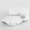 Ball Caps Fashion Hip Hop Cotton Baseball Cap Creative Peercing Ring Caps панк взрослые повседневные твердые регулируемые унисекс шляпа шляпы J2306