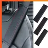 New Auto PU Leather Safety Belt Shoulder Cover Breathable Protection Seat Belt Pads Cushion Neck Mats Car Interior Accessories