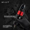 Tattoo Machine xnet Titan Titan Беспроводная татуировка аккумуляторная ручка с помощью цифрового дисплея Tattoo Artist для татуировки 230607