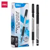 Kugelschreiber DELI Smooth Pen Tinte mit niedriger Viskosität, Nachfüllung, Signieren, 07 mm, Schwarz, Blau, Büro, Schule, Schreibwerkzeuge, Schreibwaren, Ball Q10 230608