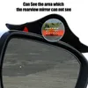 업그레이드 업그레이드 자동차 레인 눈썹 사각 지대 거울 소형 라운드 미러 360 ° 조절 가능한 방지 누출 HD 보조 주차 거울 액세서리