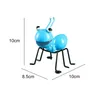 Garden Decorations Cute Ant Statue Decor Figure Stand Outdoor Yard Lawn Decoration Sculpture Hang Tree For Wall Ornament 230607