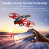 Intelligent Uav M3 RC Helicopter 6CH 2.4G 3D Aerobatics Altitude Hold HD Wide angle Camera Helicoptero Control Remoto Toys drone 230607