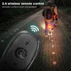 Ny trådlös fjärrkontroll LED Strobe Light for Motorcykelbil Bike Anti-Collision Warn Lamp Flash-indikator Vattentäta lampor