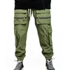 lu Men Jogger Long Pants Sport Yoga Outfit Fleece Gym Zipper Pockets Sweatpants Jogging Pants Mens Casual Cargo Pants 3XL LL29378