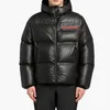 Jaquetas jaqueta masculina jaqueta gabinete feminina casaco de inverno jaquetas de bobo de água com zíper de zíper a água do parka Luxury Windbreaker sobretudo preto