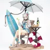 Figury zabawek Honkai Impact 3. Kiana Kaslana Ver. PVC Anime Action Figure Sand Beach Shade Kiana Kaslana Sexy Girl Model Doll Childrens Prezenty 230608
