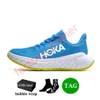 Met doos Hoka One One Clifton 8 9 Hokas Hardloopschoenen voor heren Bondi 8 Wit Zwart Coastal Sky Levendig Oranje Shifting Sand Airy Carbon X 2 Sneakers Dames Sportschoenen