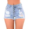 Vrouwen Jeans Zomer Vrouw Sexy Slanke Lekkende Denim Shorts Wild Voor Vrouwen Broek Rijbroek Overalls Vintage Vrouwelijke Gescheurde broek