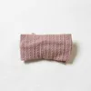 Hårtillbehör baby flicka bowknot pannband barn bomullsband turban för småbarn färghuvud wraps nyfödda R230608