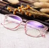 Lunettes de soleil mode lunettes cadre femmes Okulary oeil noir Vintage lentille claire faux carré optique Spectacle