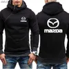 Nowa wiosenna jesień Bluzy Męskie Mazda Car Print Bluza Moda Mężczyzn Hip Hop Harajuku Casual Pull Over L230520