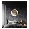 Lampada da parete Moderna LED Moon Minimalista Murale Illuminazione per interni creativa Camera da letto Soggiorno Corridoio Divano Sfondo Decor Apparecchi di illuminazione