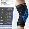 Genouillères coudières NEENCA Brace Compression Sleeves Support avec rotule éponge Pad Sports pour la douleur en cours d'exécution articulaire 230608