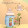 Baby Bottles# Musical Feeding Bottle Pacifier born Soft Glue Teether Education Rattles Toy Mobile Toys Soothing Vocal Music 230607