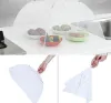 Mesh Screen Food Cover Pop-Up Mesh Screen Protect Food Cover Foldable Net Umbrella Cover Tent Anti Fly Mosquito Kitchen Cooking Tool