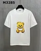 Plein Bear T 셔츠 남성 디자이너 Tshirts 브랜드 의류 테디 프린트 남자 티셔츠 라운드 목 SS 대형 힙합 Tshirt Top Tees 161288
