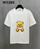 PLEIN BEAR T SHIRT Magliette firmate da uomo Abbigliamento di marca T-SHIRT da uomo Teddy Print T-SHIRT COLLO ROTONDO SS Maglietta hip-hop oversize Top Tees 161288