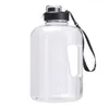 Water Bottles 1700ml2700ml Gym Cycling Cup PP Material Precise Scale Portable Large Capacity Water Bottle For Men With Sports Fitness 230608