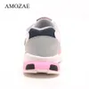 Athletic Outdoor Spring Autumn Kids Shoes Baby Boys Girls Children's Casual Sneakers Breattable Soft Anti-Slip Running Sports Shoes Storlek 21-30 230608