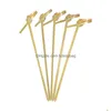 Vorken 900 Pack Bamboe Cocktail Picks Tooticks Spiesjes Voor Voorgerechten 4 Inch 230201 Drop Levering Thuis Tuin Keuken Eetbar Flatw Dhynq