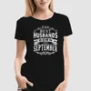 T-shirts femme personnalité mode les maris sont en septembre T-Shirt coton tenue Harajuku garçon fille T-Shirts couleur unie T-shirt haut