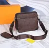 Designer-Umhängetasche für Herren, luxuriöse Umhängetaschen, abnehmbarer Vintage-Rucksack, Kettentasche, Umhängetasche für Herren, Lederhandtaschen, Satchel-Clutch, Trio-Schultertasche, Aktentasche