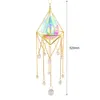 Garden Decorations Sun Catchers Crystal Pendant Light Catcher Rainbow Chaser Hanging Wind Chimes Home Decoration 230608