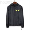 Herrenjacken Designer Schwarz Little Monster Devil Hoodie Mode Luxus Klassische Marke Winddicht Wasserdicht Trenchcoat Sportbekleidung Reißverschluss Große Größe 3XL 5LQX