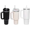 Water Bottles 1 Piece Bottle Travel Mug Coffee Cup Insulated Reusable Stainless Steel (Black)