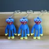 Manufacturers wholesale 7.4cm 2-color Huggy Wuggy keychain toys cartoon games perimeter hanging children's gifts