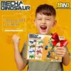 Dinosaur Building Toys Set Robot Build Blocks 8 en 1 Bricks STEM Juego de juguetes educativos Regalo de cumpleaños para niños Niños Niñas 791 PCS