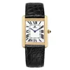 Designer Watch Women's Watch Quartz Movement Gold Band Rostfritt stål Fällbara spänne Simple Watch Sapphire Glass