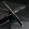 Fountain Pens MAJOHN A1 Press Pen Retractable Fine Nib 04mm Metal Matte Black Ink Converter For Writing Christmas Gifts 230608