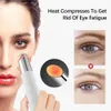 Steamer IPL Vibration Eye Massager Anti Dark Circle Blue Light Disinfection Dredge Lymph Glands Wrinkle Pen Compress Beauty 230608