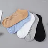 Men's Socks 5 Pairs/Lot Men Spring Summer Hole Breathable Cave Casual Soft Thin Low Cut Short Mesh Ankle Funny Man Sokken