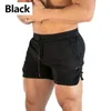 Fitnessstudio -Kleidung Solid Männer Sommer Beach Fitness Shorts laufen schnell trocknen atmungsaktives Sport Workout lässige Jogging Sweat Hosen mit Tasche