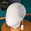 Fermagli per capelli gioielli per capelli da sposa per donna Tiara Crystal Silver Color Can Flexible Royal Bridal Dressing Crown KTBEAUTY Store 230609