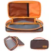 Storage Bags Outdoor Travel Cosmetic Bag Camping Accessory Picnic Barbecue Portable Plastic Cutlery Set With Napkin Buggy Draining Ba