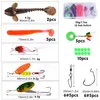 Rod Reel Combo Sougayilang 1.8 2.4m Telescopic Fishing e 7.2 1 Gear Ratio Baitcasting con Line Lures Kit completi 230609