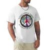 Men's Polos Every Little Thing Is Gonna Be Alright Tree Peace Sign T-Shirt Vintage T Shirt Sweat Shirts For Men Cotton